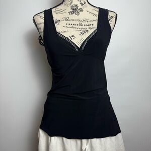 Black Sleeveless Top